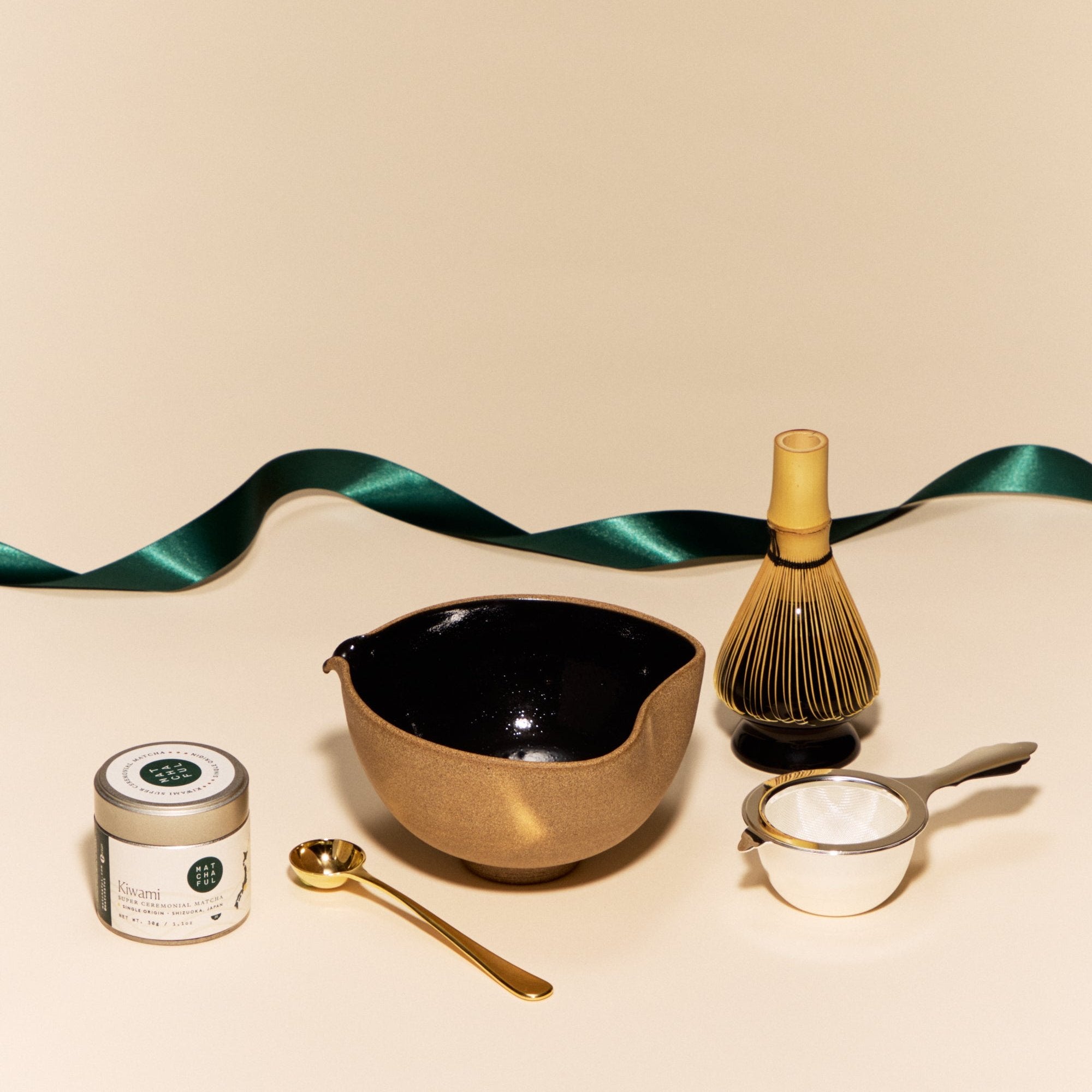 Matcha Ritual Set with Mica Bowl