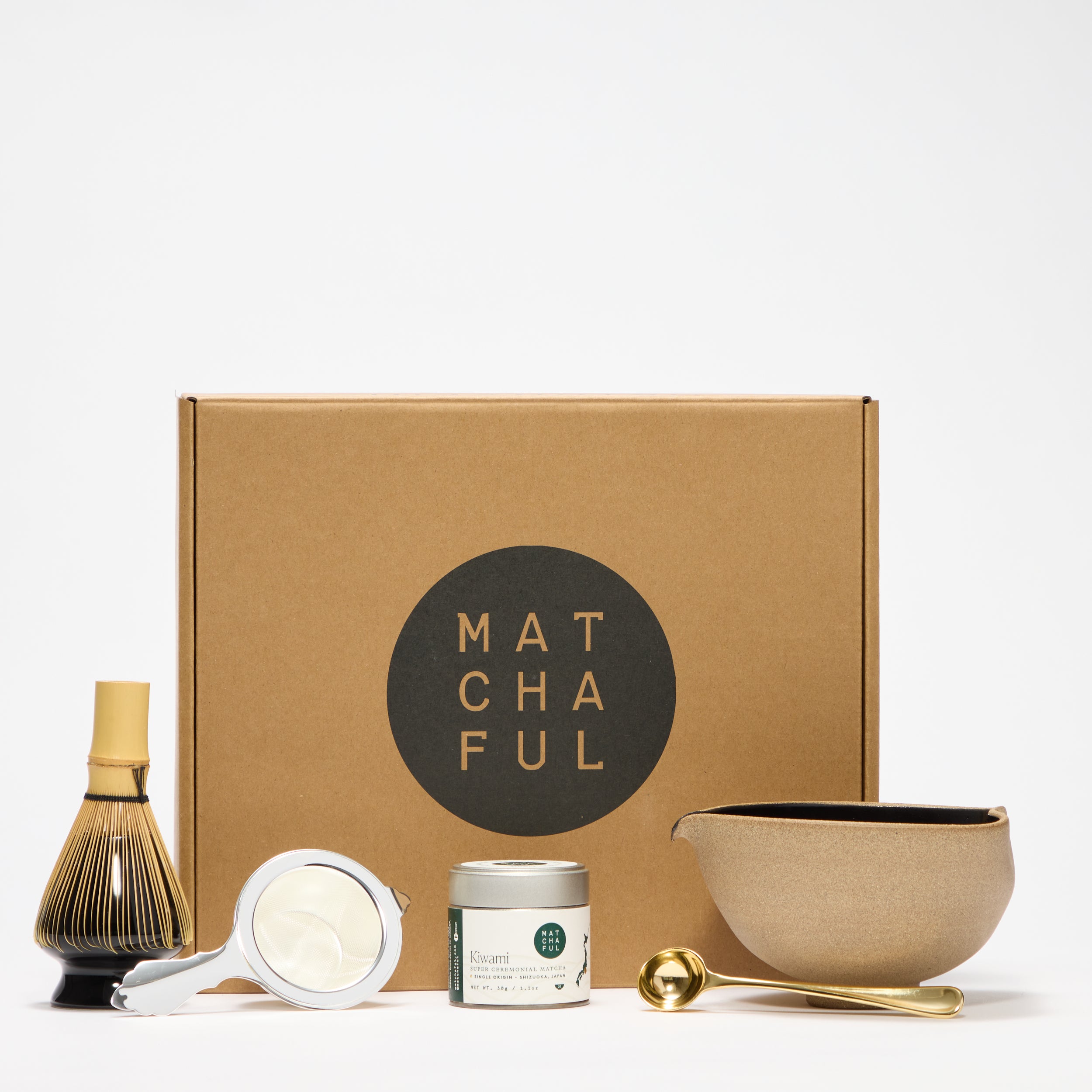 Matcha Ritual Set with Mica Bowl